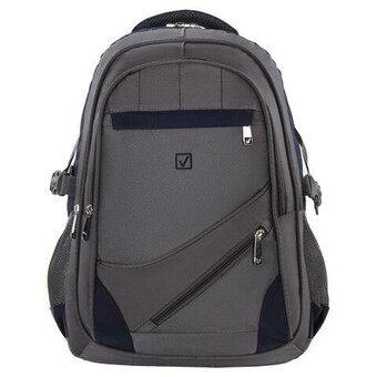  Рюкзак Brauberg Urban Mainstream (224445) серый/синий 