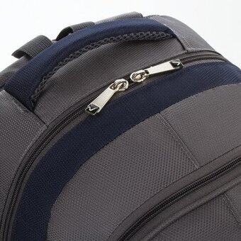  Рюкзак Brauberg Urban Mainstream (224445) серый/синий 