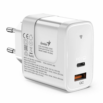 Сетевое зарядное устройство Genius PD-65AC 