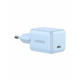  Зарядное устройство UGREEN X512 (55555) Mini 20W USB-C GaN Fast Charger EU Blue 