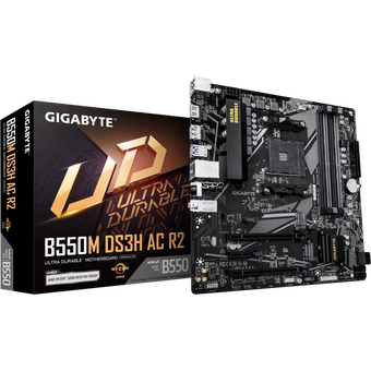  Материнская плата Gigabyte B550M DS3H AC R2 