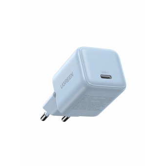  Зарядное устройство UGREEN X512 (55555) Mini 20W USB-C GaN Fast Charger EU Blue 