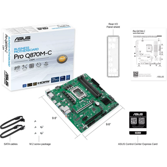  Материнская плата ASUS Pro Q870M-C-CSM (90MB1KEP-M0EAYC) 