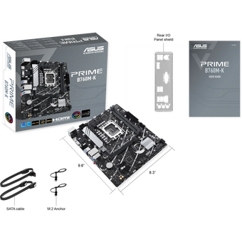  Материнская плата ASUS Prime B760M-K 90MB1FI0-M1EAY0 