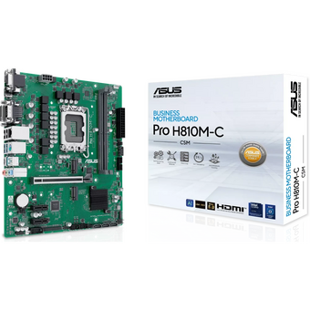  Материнская плата ASUS Pro H810M-C-CSM 90MB1KHP-M0EAYC 