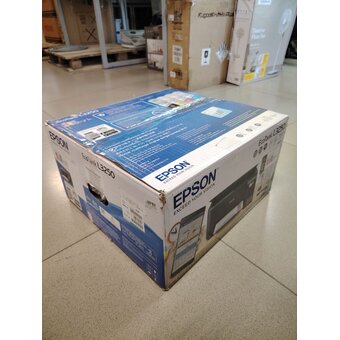  УЦ МФУ струйный Epson EcoTank L3250 (003), A4, цветной, 33стр/мин (A4ч/б), 15 стр/мин (плохая упаковка, б/у, прокачка чернил, замена демпфера) 