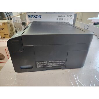 УЦ МФУ струйный Epson EcoTank L3250 (003), A4, цветной, 33стр/мин (A4ч/б), 15 стр/мин (плохая упаковка, б/у, прокачка чернил, замена демпфера) 