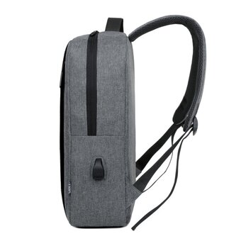  Рюкзак Miru Skinny 15.6 серый 