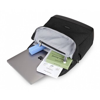  Рюкзак Moleskine The Backpack Canvas (ET98CCBKBK) 32х41х13 см, черный 