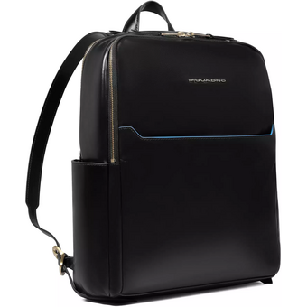  Рюкзак Piquadro Blue Square CA6678B2/N черный натуральная кожа 