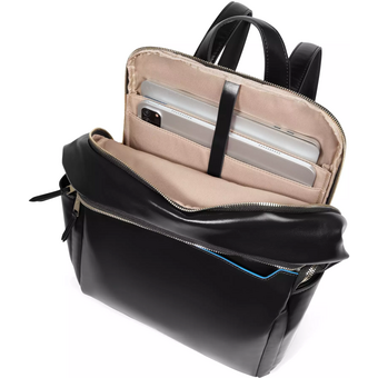  Рюкзак Piquadro Blue Square CA6678B2/N черный натуральная кожа 