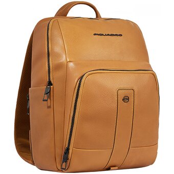  Рюкзак Piquadro Carl CA6302S129/G охра натуральная кожа 