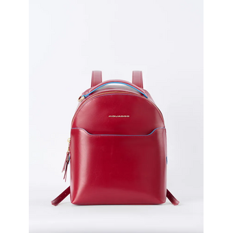  Рюкзак Piquadro Blue Square CA6677B2/R красный натуральная кожа 