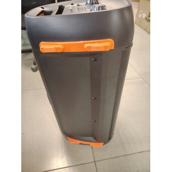  УЦ Портативная колонка HOCO BS53 Manhattan wireless dual mic outdoor черный (плохая упаковка, некорректно работает экран при регулировке звука) 