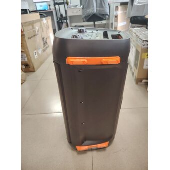  УЦ Портативная колонка HOCO BS53 Manhattan wireless dual mic outdoor черный (плохая упаковка, некорректно работает экран при регулировке звука) 