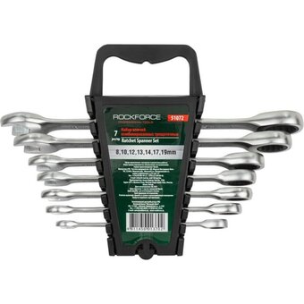  Набор ключей комбинированных Rockforce RF-51072(10566) 7 предметов 