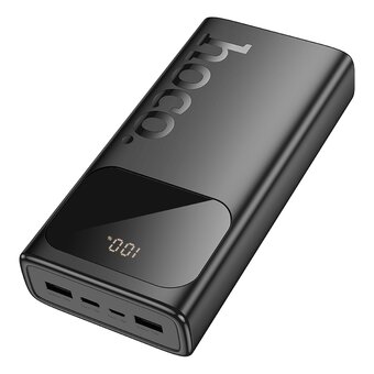  УЦ Аккумулятор внешний резервный HOCO J144A Hymn power bank 30000mAh черный (плохая упаковка) 