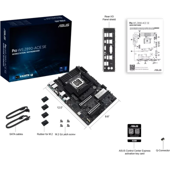  Материнская плата ASUS Pro WS Z890-Ace SE (90MB1JC0-M0EAY0) 