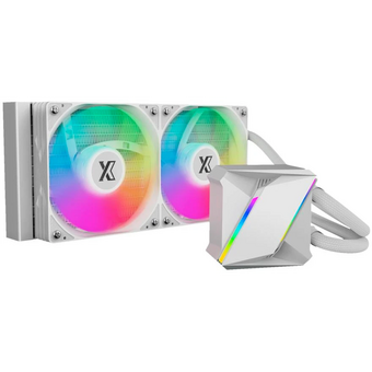  СВО XASTRA LM240 ARGB WH (LM240-WHAFXX-GL) LGA1700/1200/115X/AM5/AM4 (2x120 ARFB fan, TDP 265W, белый) Ret 