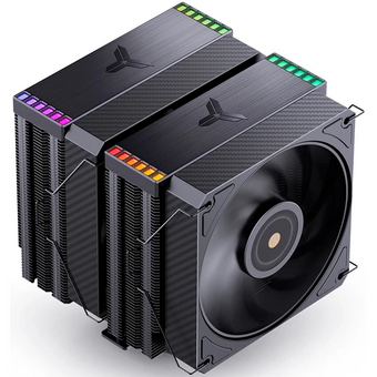  Кулер JONSBO HX6280 Black LGA1851/1700/1200/115X/AM5/AM4 (TDP 280W, PWM, 130mm Black Fan*1, 120mm Black Fan*1, 6 тепловых трубок) 