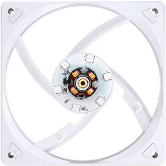  Кулер JONSBO CR-1000 Max ARGB White LGA1851/1700/1200/115X/AM5/AM4 (TDP 230W, PWM, 120mm ARGB LED Fan, 6 тепловые трубки, 4-pin, белый) Ret 