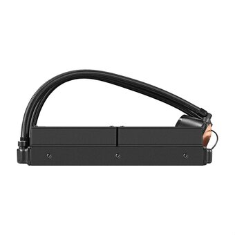  СВО Exegate BlackWater-240V3.PWM.ARGB (EX298224RUS) (3 Pin 5V ADDRESSABLE RGB подсветка, LGA2066/2011/1366/1150/1151) 