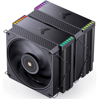  Кулер JONSBO HX6280 Black LGA1851/1700/1200/115X/AM5/AM4 (TDP 280W, PWM, 130mm Black Fan*1, 120mm Black Fan*1, 6 тепловых трубок) 