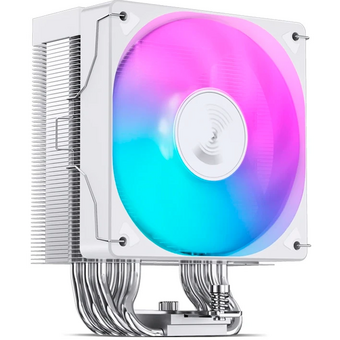  Кулер JONSBO CR-1000 Max ARGB White LGA1851/1700/1200/115X/AM5/AM4 (TDP 230W, PWM, 120mm ARGB LED Fan, 6 тепловые трубки, 4-pin, белый) Ret 