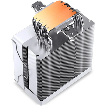  Кулер JONSBO CR-1000 Max Color White LGA1851/1700/1200/115X/AM5/AM4 (TDP 230W, PWM, 120mm Dynamic Multi-Color LED Fan, 6 тепловые трубки) 