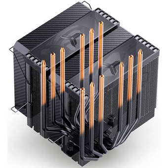  Кулер JONSBO HX6280 Black LGA1851/1700/1200/115X/AM5/AM4 (TDP 280W, PWM, 130mm Black Fan*1, 120mm Black Fan*1, 6 тепловых трубок) 