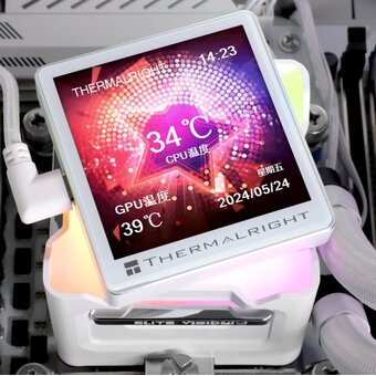  СВО Thermalright Elite Vision 360 ARGB White (TREV360AW) / 3x120mm ARGB PWM Fans 