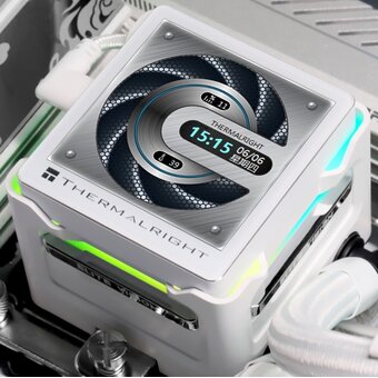 СВО Thermalright Elite Vision 360 ARGB White (TREV360AW) / 3x120mm ARGB PWM Fans 