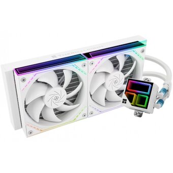  СВО Thermalright Frozen Infinity 240 ARGB (F-Infinity-240-WH) Soc-AM5/AM4/1200/1700/1851 белый 4-pin 28.2dB Al Ret 
