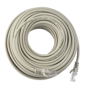  Кабель GOPOWER 00-00029039 Patch RJ-45(M)/RJ-45(M) 20M Grey 