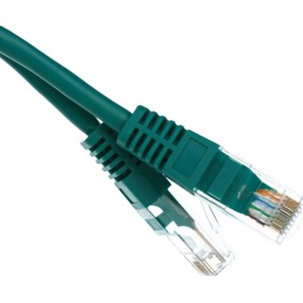  Сетевой кабель NEOMAX NM13001-015G шнур коммут. UTP 1.5м, cat.5е многожильный, зеленый 