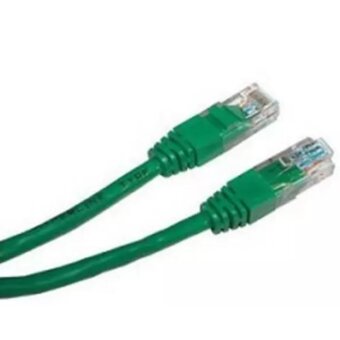  Сетевой кабель NEOMAX NM13001-020G шнур коммут. UTP 2м, cat.5е многожильный, зеленый 