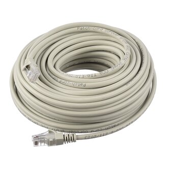  Кабель GOPOWER 00-00029039 Patch RJ-45(M)/RJ-45(M) 20M Grey 