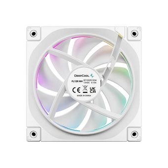  Вентилятор DEEPCOOL FL12R WH 120x120x25мм (PWM, ARGB, белый, 500-2150об/мин) Color Box 