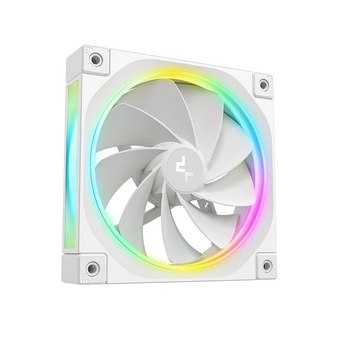  Вентилятор DEEPCOOL FL12R WH 120x120x25мм (PWM, ARGB, белый, 500-2150об/мин) Color Box 