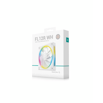  Вентилятор DEEPCOOL FL12R WH 120x120x25мм (PWM, ARGB, белый, 500-2150об/мин) Color Box 