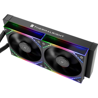  СВО Thermalright Frozen Infinity 240 ARGB (F-Infinity-240-BL) Soc-AM5/AM4/1200/1700/1851 черный 4-pin 28.2dB Al Ret 