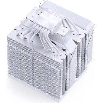  Кулер JONSBO HX6280 White LGA1851/1700/1200/115X/AM5/AM4 (TDP 280W, PWM, 130mm Black Fan*1, 120mm Black Fan*1, 6 тепловых трубок) 