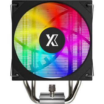  Кулер XASTRA AR400 ARGB Basic (AR400-XXAFPB-GL) LGA1851/1700/1200/115X/AM5/AM4 (TDP 220W, 4 тепл.трубки , PWM FAN ARGB 120mm ) Ret 