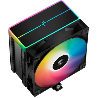 Кулер DEEPCOOL AG500 BK ARGB V2 LGA1700/1200/115X/AM5/AM4 (TDP 240W, PWM, ARGB Fan 120mm, 5 тепл. трубок) Ret 