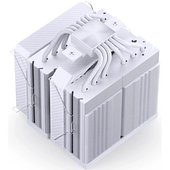  Кулер JONSBO HX6280 White LGA1851/1700/1200/115X/AM5/AM4 (TDP 280W, PWM, 130mm Black Fan*1, 120mm Black Fan*1, 6 тепловых трубок) 