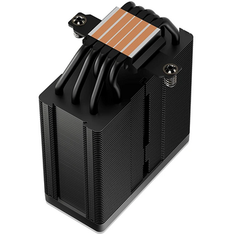  Кулер DEEPCOOL AG500 BK ARGB V2 LGA1700/1200/115X/AM5/AM4 (TDP 240W, PWM, ARGB Fan 120mm, 5 тепл. трубок) Ret 