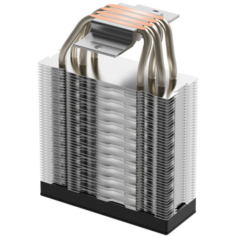  Кулер XASTRA AR400 ARGB Basic (AR400-XXAFPB-GL) LGA1851/1700/1200/115X/AM5/AM4 (TDP 220W, 4 тепл.трубки , PWM FAN ARGB 120mm ) Ret 