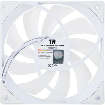  Вентилятор Thermalright TL-C12RW-S V2 (TRTLC12RWSV2) / Reverse / ARGB / 120mm PWM 