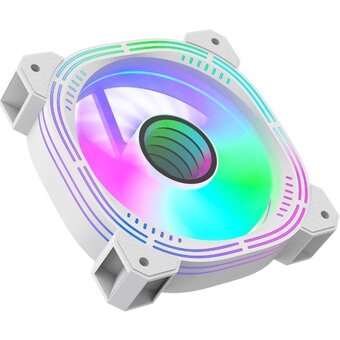  Вентилятор Formula Nulight 12WH ARPW Reverse 4-pin, 1500об/мин, 27.34дБ, ARGB, Ret 