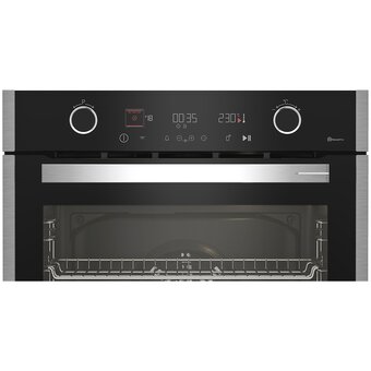  Духовой шкаф Grundig GEBM19400BPHI нерж/черный 
